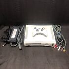 Xbox 360 Console Bundle Controller Power Supply AV Cable 20GB HDD Wifi Microsoft