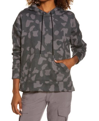 Sudadera con Capucha Zella Mujer Cara Estampado Diario Talla XS Color Gris Imán Camuflaje Pullover Foto 1 de 4