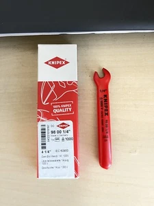 Knipex 98 00 1/4 31/4" Open-End Wrench - Bild 1 von 2