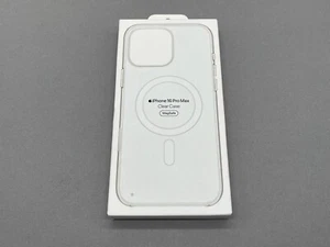 GENUINE OFFICIAL APPLE CLEAR CASE WITH MAGSAFE FOR IPHONE 16 PRO MAX - NEW - Picture 1 of 10