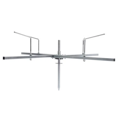 Spinning Jenny Fence Wire De-Reeler Galvanized Steel for 4000FT Fence Systems - Image 1 of 4