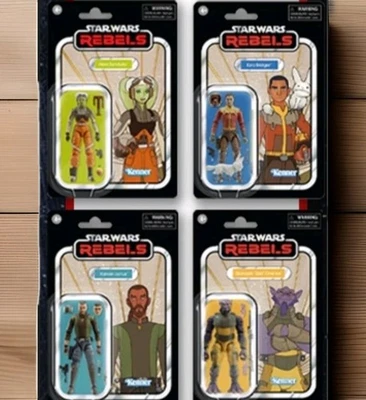 Colección de colección de Star Wars Haslab Ghost SOLO FIGURAS SIN ENVÍO Kanan Ezra Zeb H Foto 1 de 4