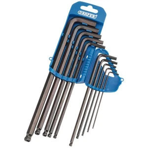 Draper Extra Long Metric Hex and Ball End Hex Key Set 10 Piece 33719 - Picture 1 of 1