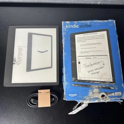 Amazon Kindle Scribe 1st Gen. 32GB, 10.2" - Tungsten - Needs Repairs - Image 1 of 4