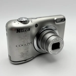 NIKON COOLPIX A10 16.1MP Digital Camera 5X Wide Optical Zoom - Silver - Picture 1 of 3