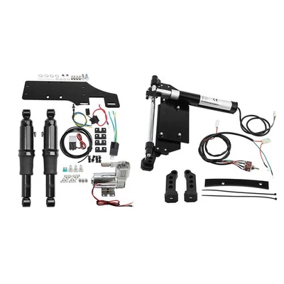 Electric Center Stand Rear Air Suspension Fit For Harley Road King 2017-later 22 - Image 1 of 4