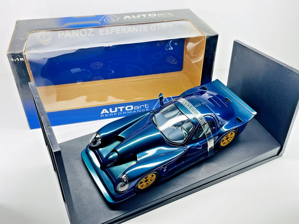 Autoart 1/18 78201 Panoz Esperante GTR-1 Street Car '98 Purple/Blue Rare New - Image 1 of 4