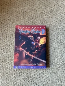 Vampire Hunter D Volume 3 Manga Hideyuki Kikuchi & Saiko Takaki DMP - Picture 1 of 5