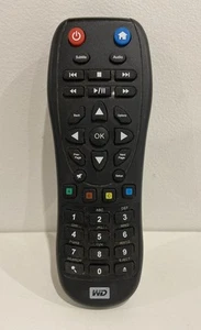 Genuine WD Remote Control Black | Tested Working Clean | Preowned - Picture 1 of 3