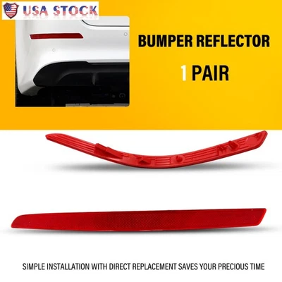 Reflector de parachoques trasero 2 piezas para Kia Optima 2014-2015 92406-2T500,92405-2T500 Foto 1 de 4