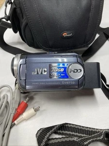 JVC Everio -30GB -GZ-MG37U Camcorder with all accessories carrying case preowned - Picture 1 of 24