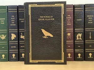 The Works of Edgar Allan Poe - leather - Very Good - Picture 1 of 14