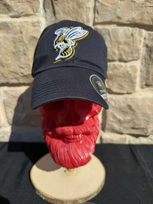 Georgia Tech Chaquetas Amarillas Sombrero Gorra Negro Buzz Logo Correa NCAA Nuevo Sin Etiquetas Foto 1 de 4