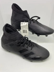 Adidas Predator 20.3 FG J Soccer Cleats Black EF1929 US Men's 5.5 US Ankle Sock - Picture 1 of 9