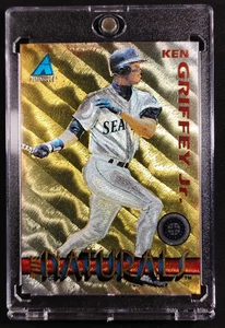 1994 Pinnacle #3 KEN GRIFFEY JR 🧢 THE NATURALS DUFEX INSERT ⚾ RARE 1:600 SSP - Picture 1 of 11