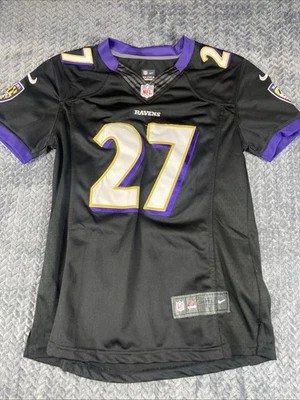 Camiseta Nike NFL Baltimore Ravens #27 Rice en negra talla L para mujer Foto 1 de 4