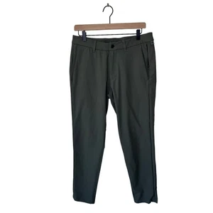 LULULEMON Pantalone Uomo Commission Slim Fit Verde Taglia 32 - Foto 1 di 12