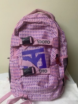 MOOTO MTX Taekwondo Gear Backpack Pink Purple Large Logo - Image 1 of 4