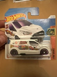 Hot Wheels Ford Transit Connect Hw Vans Treasure Hunt Short Card - Picture 1 of 3