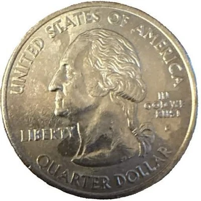 2005 P Kansas State Quarter - "IN GOD WE RUST", very clear error - Image 1 of 2