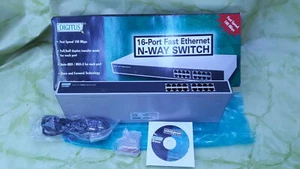 Switch DIGITUS DN-6001D Ver. A1 16 PORT 10/100Mbps - Bild 1 von 4