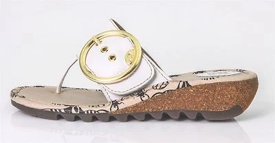 Sandalia para mujer FLY London Z63120* blanco roto talla EU 39M Foto 1 de 4