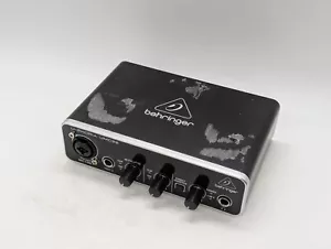 FAULTY Behringer UMC22 U-Phoria 2x2 USB audio interface microphone sound READ - Picture 1 of 11