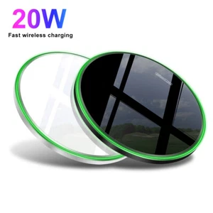 20W Fast Wireless Charger Pad Charging Mat For Apple iPhone 13 Pro 12 11 XS 8 - Picture 1 of 14