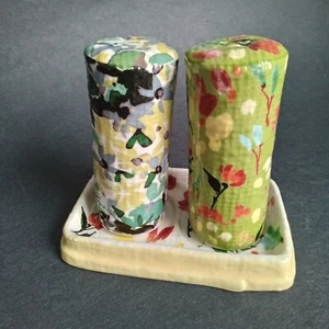 Anthropologie Appoline Floral Salt & Pepper Shaker Set - Picture 1 of 7