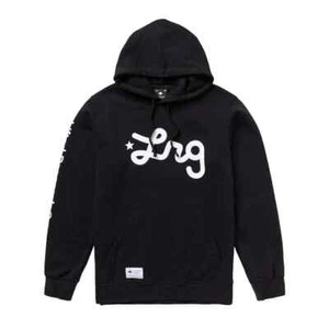 LRG Lifted Research Group "Script" Pullover (schwarz) Kapuzenpullover - Bild 1 von 1