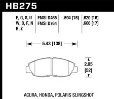 Hawk Performance HB275B.620 HPS 5.0 Disc Brake Pad Fits Accord Civic CL Insight