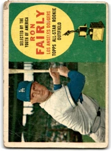 1960 TOPPS RON FAIRLY LOS ANGELES DODGERS #321 - Picture 1 of 2