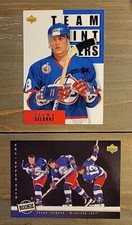 1993-94 Upper Deck Lot All Rookie Team Teemu Selanne #281 & #309 Winnipeg Jets 