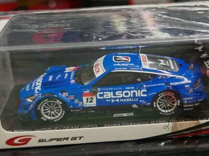 Spark 1/43 nissan gt500 calsonic super gt 2022 Resin Diecast Model Car Gifts - Picture 1 of 5