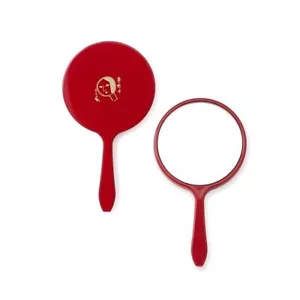 Yojiya kosmetischer runder Handspiegel Zinnobermillion Durchmesser 5,5 cm 2,16" Kyoto Japan - Bild 1 von 12