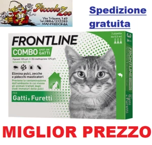 Frontline Combo gatti 3 pipette antiparassitario per gatto antipulci SCAD 2027 - Foto 1 di 1