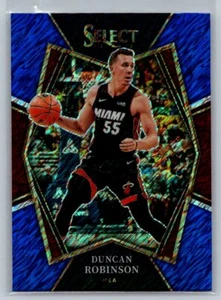 2021-22 Panini Select #188 Duncan Robinson Blue Shimmer Prizms - Picture 1 of 2