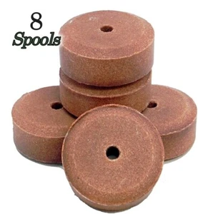 8 Pack Salt Trace Mineral Lick Spool Wheels Rabbit Guinea Pig Hamster Chinchilla - Imagen 1 de 4