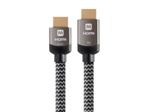 Monoprice HDMI High Speed Active Cable - 75 Feet - Gray, 4K@60Hz, 18Gbps, HDR, 2 - Picture 1 of 3