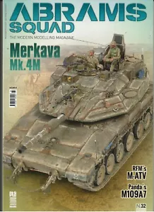 Abrams Squad 32: Das moderne Modellierungsmagazin, Merkava Mk.4M und andere Artikel - Bild 1 von 3