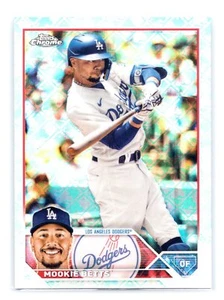 2023 Topps Chrome #150 Mookie Betts Logofractor LA Dodgers - Picture 1 of 2
