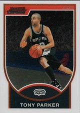 Tony Parker Bowman Chrome 07-08 #9 San Antonio Spurs