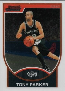 Tony Parker Bowman Chrome 07-08 #9 San Antonio Spurs