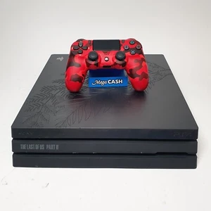 Sony Playstation 4 Pro (PS4) Console - 1TB - CUH-7202B - Last of Us Part II (2) - Picture 1 of 19