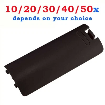 LOTE 10-50 Piezas Repuesto Batería Cubierta Carcasa Clip Para Mando a Distancia Wii Foto 1 de 4