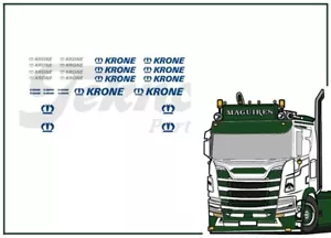 Tekno | Juego de remolque 88602 Krone "WaterDecal" Juego escala 1:50 ¿Código 3? - Imagen 1 de 1