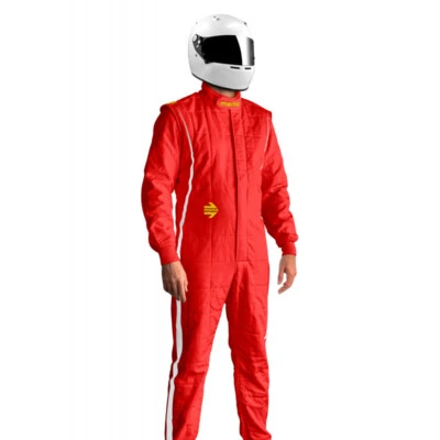 Momo Fireproof Racing Suit - PRO LITE - Red (FIA Approved) - Image 1 of 4