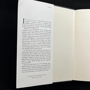 Blackwood Farm by Anne Rice 2002 First Edition HCDJ Very Good Condition - Foto 1 di 8