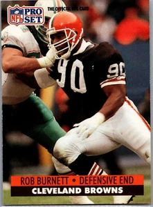 1991 NFL Pro Set - #471 Rob Burnett - Picture 1 of 2