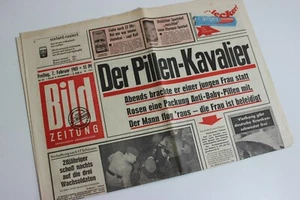 BILDzeitung 07.02.1969 Februar 7.2.1969 Geschenk Geburtstag 51. 52. 53. 54. - Bild 1 von 2